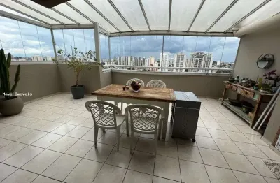 Cobertura para venda em são bernardo do campo, nova petrópolis, 3 dormitórios, 3 suítes, 4 banheiros, 3 vagas