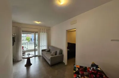 Apartamento com 1 dormitório para alugar, 49 m² por R$ 5.000,00/mês - Campo Belo - São Paulo/SP