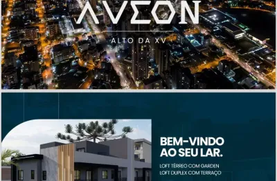 Loft com 1 quarto à venda no Alto da Rua XV, Curitiba 