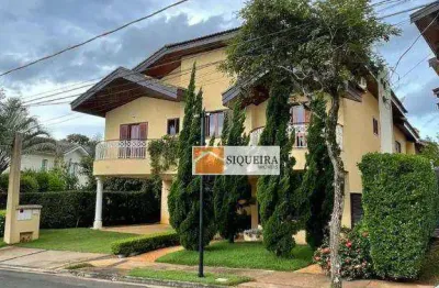 Condomínio angelo vial - casa com 6 dormitórios à venda, 464 m² por r$ 4.200.000 - parque campolim - sorocaba/sp
