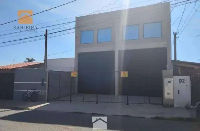 Galpão para alugar, 290 m² por r$ 6.880,00/mês - jardim guarujá - sorocaba/sp