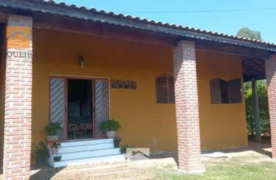 Condomínio village paraiso - chácara com 3 dormitórios à venda, 1000 m² por r$ 450.000 - jardim porto - capela do alto/sp