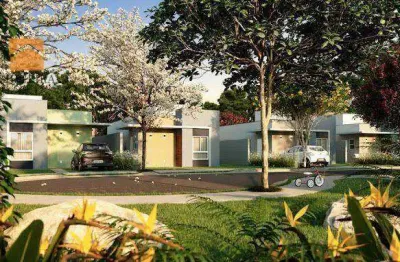 Condomínio villa magari - casa com 2 dormitórios à venda, 56 m² por r$ 450.000 - aparecidinha - sorocaba/sp