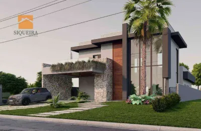 Condomínio ninho verde 1 - casa com 3 dormitórios à venda, 220 m² por r$ 950.000 - condominio ninho verde - porangaba/sp