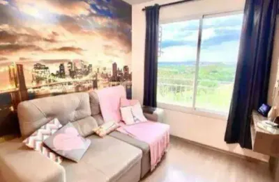 Residencial ilha de madeira - apartamento com 2 dormitórios à venda, 48 m² por r$ 255.000 - jardim leocádia - sorocaba/sp