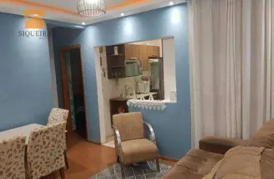 Condomínio salamanca - apartamento com 2 dormitórios à venda, 48 m² por r$ 295.000 - jardim são carlos - sorocaba/sp