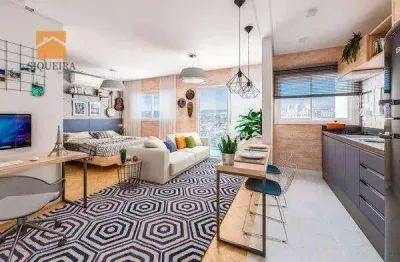 Edifício nothing hill - apartamento com 1 dormitório à venda, 37 m² por r$ 450.000 - jardim portal da colina - sorocaba/sp