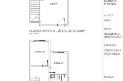 Casa com 2 dormitórios à venda, 100 m² por r$ 450.000,00 - parque são joão - votorantim/sp