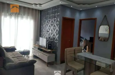 Residencial vila dos pássaros - apartamento com 2 dormitórios à venda, 58 m² por r$ 280.000 - lopes de oliveira - sorocaba/sp