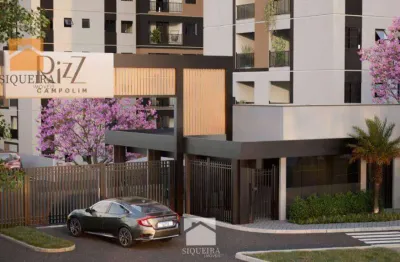 Edifício rizz - apartamento com 2 dormitórios à venda, 61 m² por r$ 500.000 - campolim - sorocaba/sp