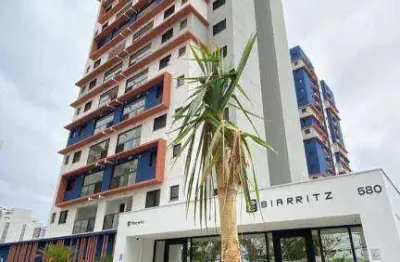 Condomínio biarritz - apartamento com 2 dormitórios para alugar, 69 m² por r$ 5.500/mês - parque campolim - sorocaba/sp