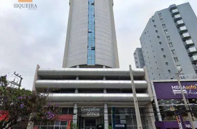 Sala para alugar, 74 m² por r$ 4.433,00/mês - parque campolim - sorocaba/sp