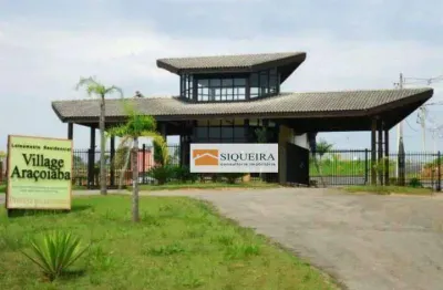 Condomínio villagio araçoiaba - terreno à venda, 800 m² por r$ 255.000 - condomínio village araçoiaba - araçoiaba da serra/sp
