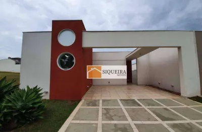 Condomínio lago da serra - casa com 3 dormitórios à venda, 149 m² por r$ 980.000 - jardim garret - araçoiaba da serra/sp