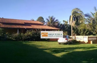 Chácara com 3 dormitórios à venda, 5000 m² por r$ 2.500.000,00 - parque monte libano - araçoiaba da serra/sp
