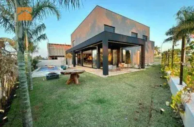 Alphaville nova esplanada 4 - casa com 5 dormitórios à venda, 450 m² por r$ 4.900.000 - alphaville - votorantim/sp