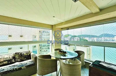 Magnífico apartamento frente mar à venda na praia das astúrias - lazer completo