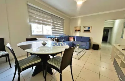 Apartamento à venda, 90 m  por r  585.000,00 - vila alzira - guarujá sp