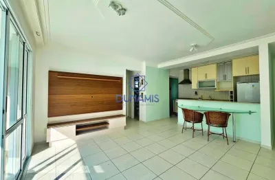 Excelente apartamento a venda na praia das astúrias, vista mar e lazer no prédio
