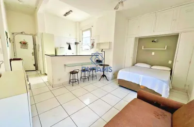 Apartamento à venda, 30 m  por r  250.000,00 - praia das pitangueiras - guarujá sp