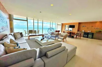 Apartamento à venda, 255 m  por r  3.600.000,00 - pitangueiras - guarujá sp