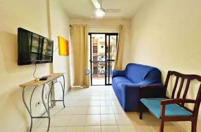 Apartamento com 1 dormitório à venda, 50 m  por r  270.000 - praia da enseada - guarujá sp