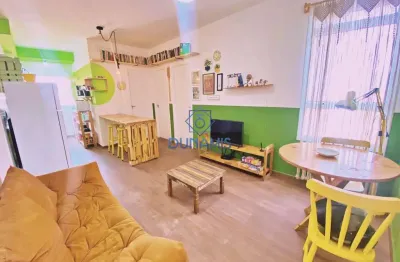 Apartamento para alugar, 45 m² por r$ 2.300,04/mês - parque enseada - guarujá/sp