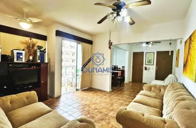 Partamento conservado á venda na praia da enseada - 01 vaga de garagem