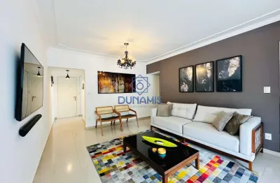 Apartamento à venda reformado na praia da enseada - prédio com lazer