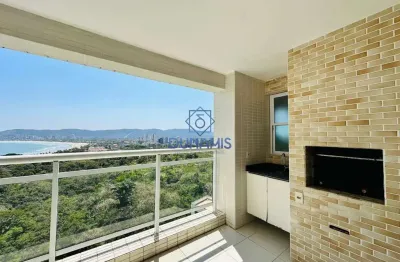 Apartamento na praia da enseada-  vista para o mar e montanha.