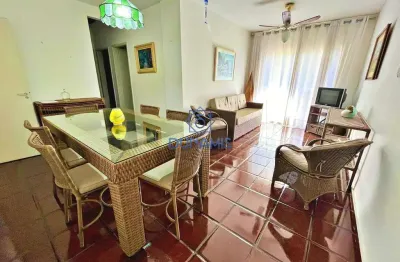 Excelente apartamento a venda na praia da enseada, lado praia