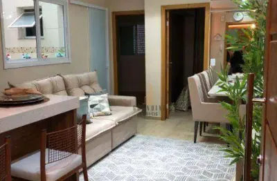 Apartamento à venda, 53 m² por r$ 340.000,00 - jardim las vegas - santo andré/sp