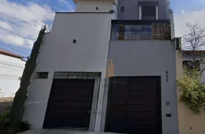 Sobrado com 2 dormitórios à venda, 130 m² por r$ 750.000,00 - campestre - santo andré/sp