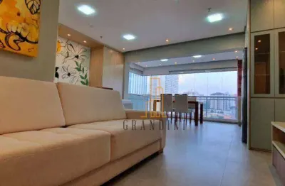Flat com 1 dormitório para alugar, 42 m² por r$ 4.291,00/mês - centro - são bernardo do campo/sp