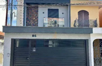 Sobrado com 3 dormitórios à venda, 155 m² por r$ 1.040.000,00 - parque são diogo - são bernardo do campo/sp