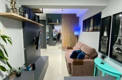 Flat com 1 dormitório para alugar, 37 m² por r$ 3.435,00/mês - jardim do mar - são bernardo do campo/sp