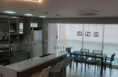 Apartamento com 2 dormitórios à venda, 83 m² por r$ 970.000,00 - vila scarpelli - santo andré/sp