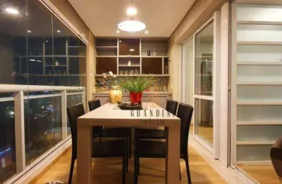 Flat com 1 dormitório para alugar, 42 m² por R$ 3.992,00/mês - Centro - São Bernardo do Campo/SP