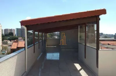 Cobertura à venda, 174 m² por r$ 551.000,00 - jardim jamaica - santo andré/sp