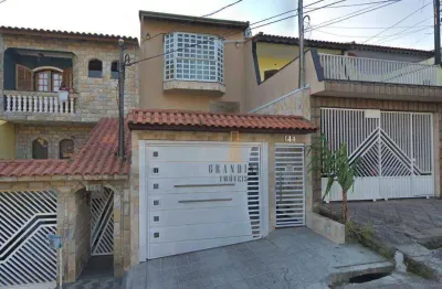 Sobrado à venda, 260 m² por r$ 800.000,00 - jardim santo antônio de pádua - santo andré/sp