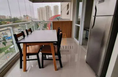 Flat com 1 dormitório para alugar, 42 m² por r$ 3.972,00/mês - centro - são bernardo do campo/sp