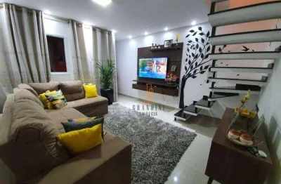 Cobertura com 2 dormitórios à venda, 92 m² por r$ 342.000,00 - jardim guarará - santo andré/sp