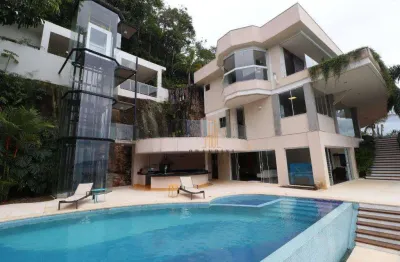 Casa à venda, 1100 m² por r$ 17.000.000,00 - itamambuca - ubatuba/sp