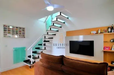 Cobertura à venda, 100 m² por r$ 428.000,00 - vila tibiriçá - santo andré/sp