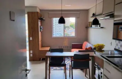 Flat com 1 dormitório para alugar, 36 m² por r$ 3.297,71/mês - rudge ramos - são bernardo do campo/sp