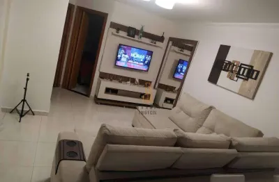 Cobertura à venda, 86 m² por r$ 380.000,00 - parque bandeirante - santo andré/sp