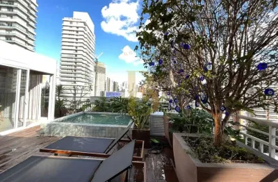 Maravilhosa cobertura, com vista permanente, localizada na  vila nova conceição.