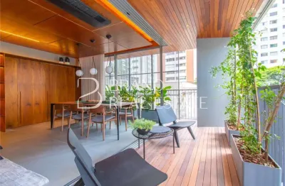 Apartamento em condomínio contemporâneo, localizado na Vila Nova Conceição.