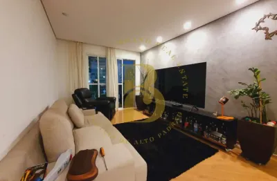 Apartamento de 100m², 2 dormitório, sendo 1 suíte master com banheira