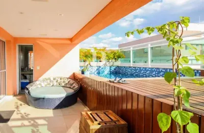 Cobertura com 4 dormitórios, 243m², à venda em são paulo, jardim caravelas